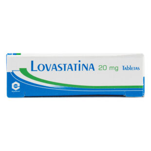 LOVASTATINA 20 MG 20 TABLETAS EX