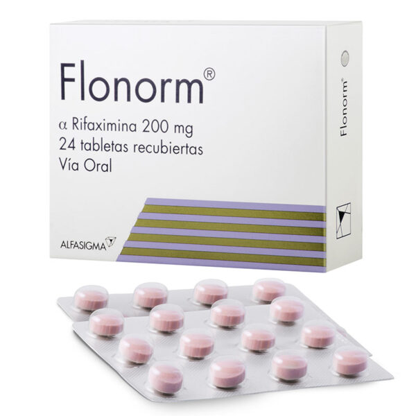 FLONORM 200 MG 24 TABLETAS