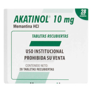 AKATINOL 10 MGS 28 TABLETAS