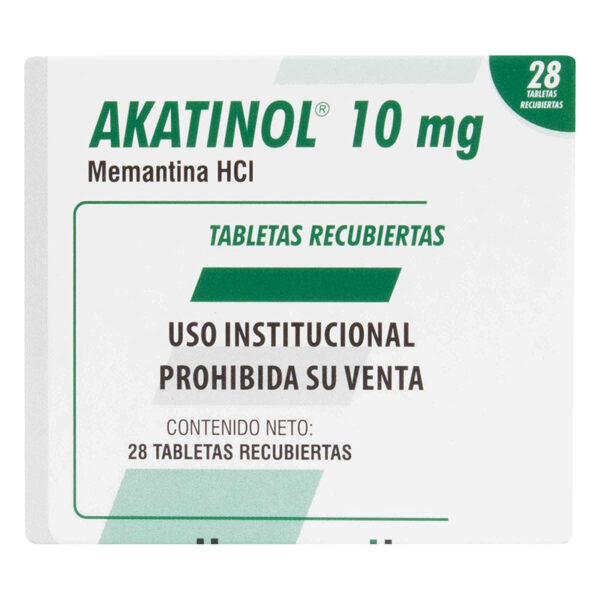 AKATINOL 10 MGS 28 TABLETAS