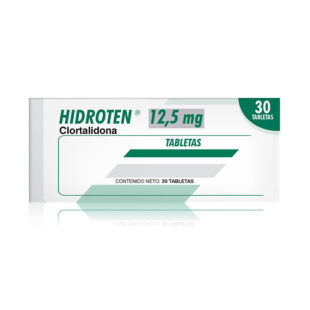 HIDROTEN 12.5 MG 30TABLETAS