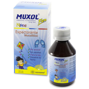 MUXOL FLEM NINOS JARABE 120 ML