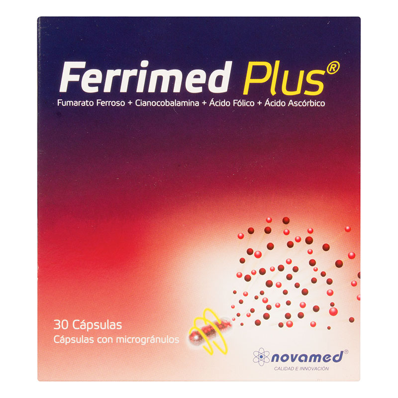 FERRIMED PLUS 30 CAPSULAS(3%+)(PAE)