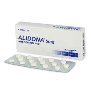AMLODIPINO ALIDONA 5 MG 30 TABLETAS