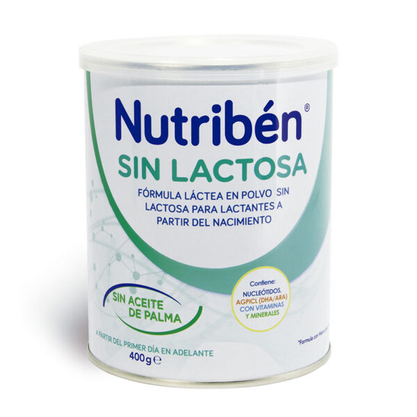 NUTRIBEN SIN LACTOSA 400 GR