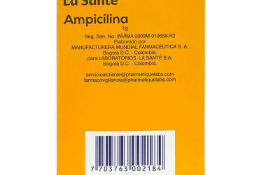 AMPICILINA 1 GR 100 TABLETAS LS