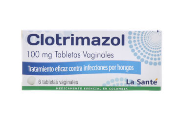 CLOTRIMAZOL 100 MG 6 TBS VAGINALES LS
