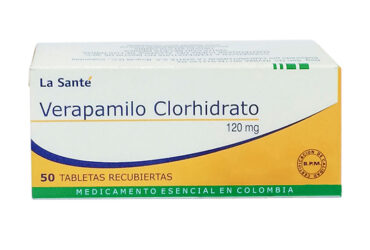 VERAPAMILO 120 MG 50 TABLETAS LS(P)15420