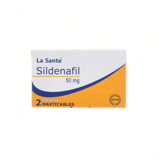 SILDENAFIL MASTICABLE 2 TABLETAS LS