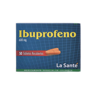 IBUPROFENO 600 MGS 50 TABLETAS LA SANTE
