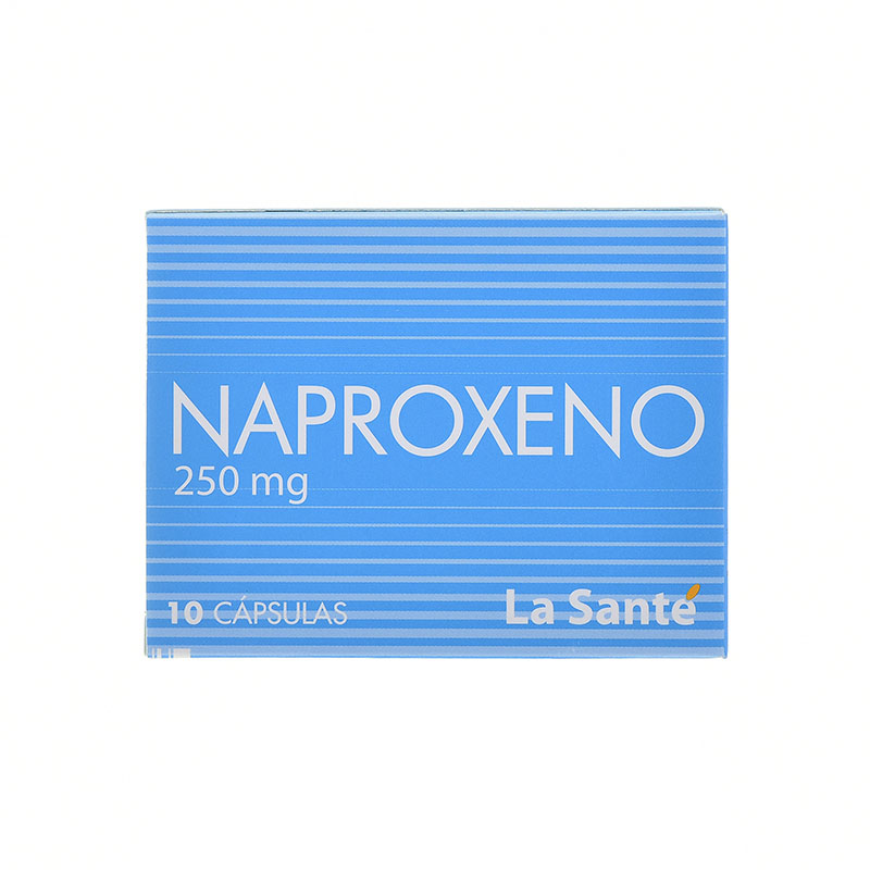NAPROXENO 250 MG 10 CAPSULAS LS