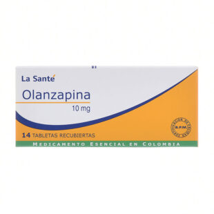OLANZAPINA 10 MG 14 TABLETAS LS(P)60221