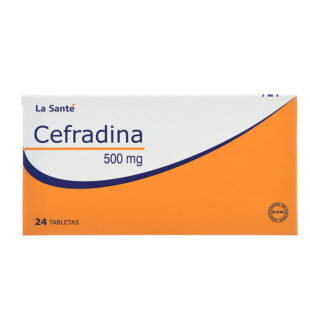 CEFRADINA 500 MGS 24 CAPSULAS LA SANTE
