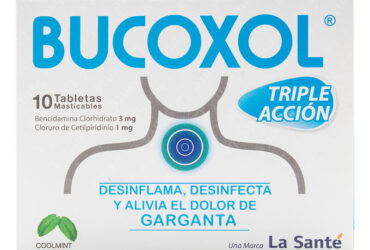 BUCOXOL TRIPLE ACCION COOLMINT 10 TBS