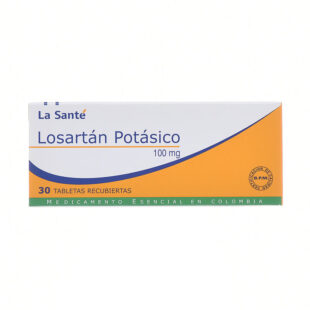 LOSARTAN POTASICO 100 MG 30 TBS LS