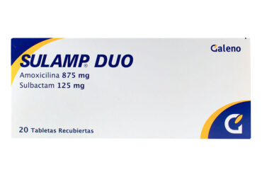 SULAMP DUO 875 MG 20 TABLETAS
