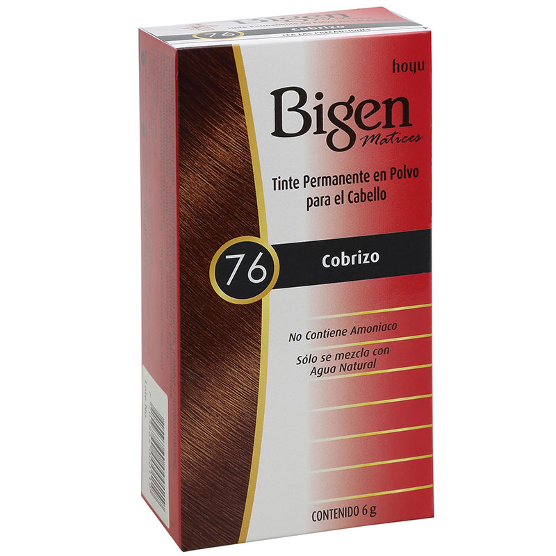 TINTE BIGEN MATICES 76 COBRIZO