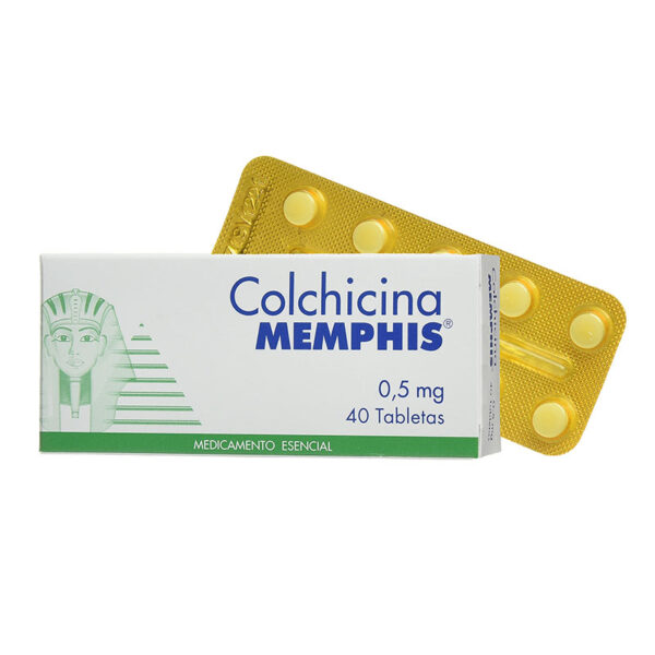 COLCHICINA 0.5 MG 40 TABLETAS MP