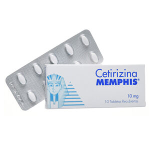 CETIRIZINA 10 MG 10 TBS RECUBIERTAS MP