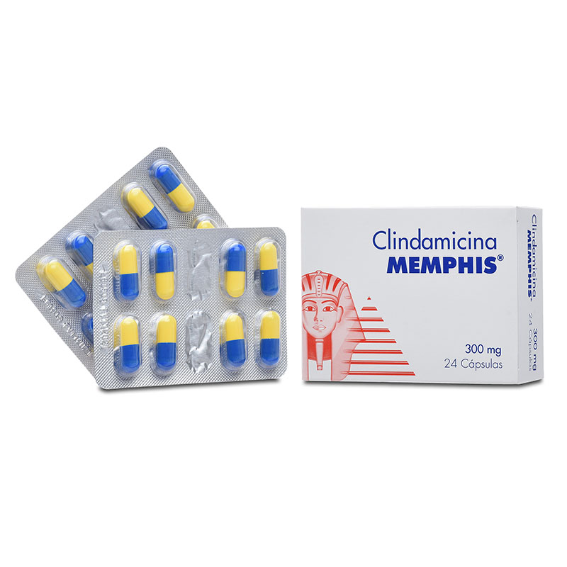 CLINDAMICINA 300 MG 24 CAPSULAS MP
