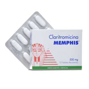 CLARITROMICINA 500 MG 10 TBS MP