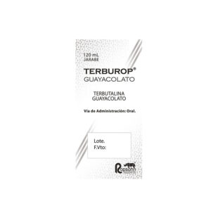 TERBUROP GUAYACOLATO JARABE 120 ML