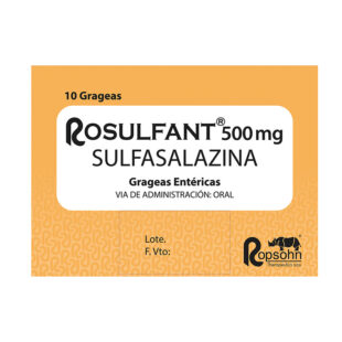 ROSULFANT 500 MG 10 GRAGEAS ENTER.