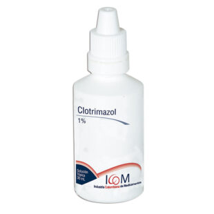 CLOTRIMAZOL 1% SOLUCION 30 ML ICOM