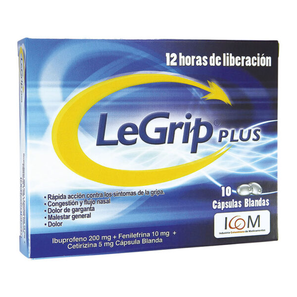 LEGRIP PLUS 100 CAP.BLAN ICOM