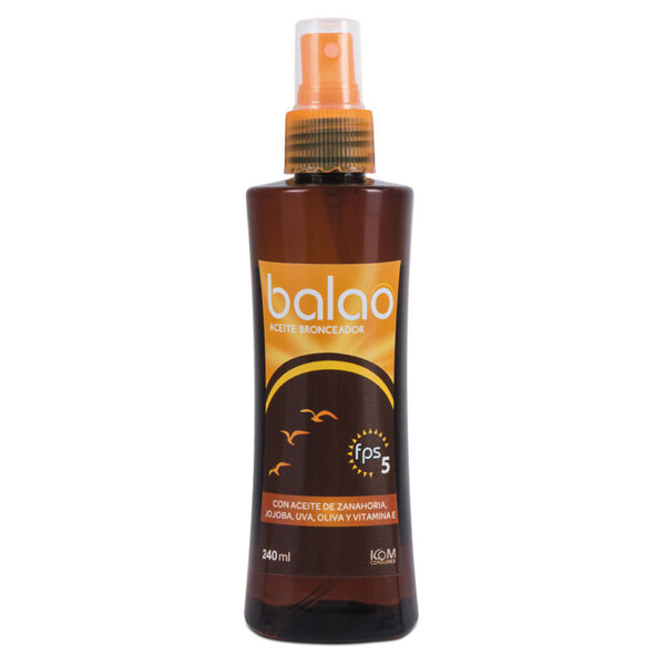 ACEITE BRONC.BALAO SPF5 240 ML SPR ICOM