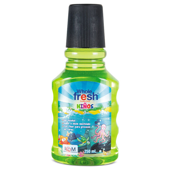 ENJ. WHOLEFRESH NINOS 250 ML ICOM