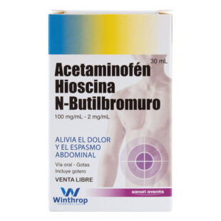 ACETAMINOFEN 100MG+HIOSCI.2MG 30ML LAKOR