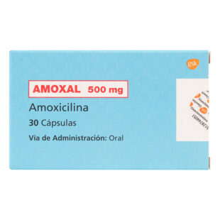 AMOXAL 500 MG 30 CAPSULAS(A)(3%+)(PAE)