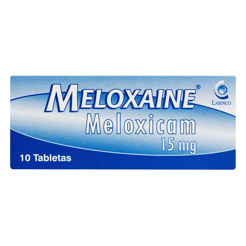 MELOXAINE 15 MG 10 TABLETAS