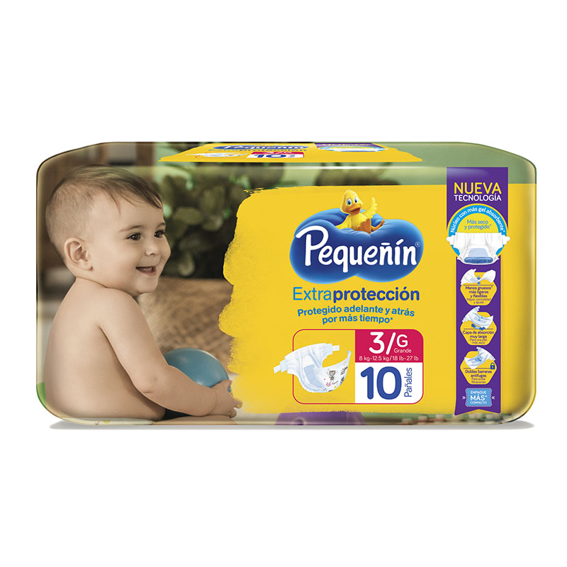 PAN.PEQUENIN EXTRAPROTECCION ET.3 10 UND