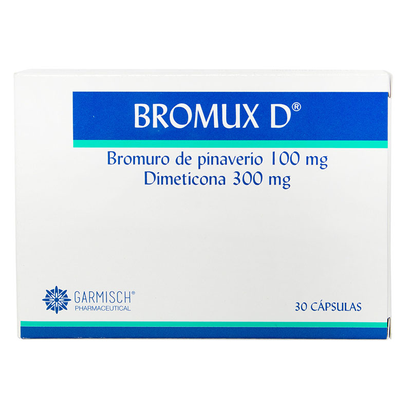 BROMUX D 100 MG 30 CAPSULAS