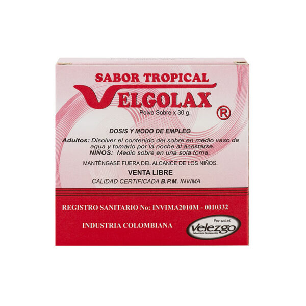 VELGOLAX POLVO TROPICAL SOBRE 30 GR