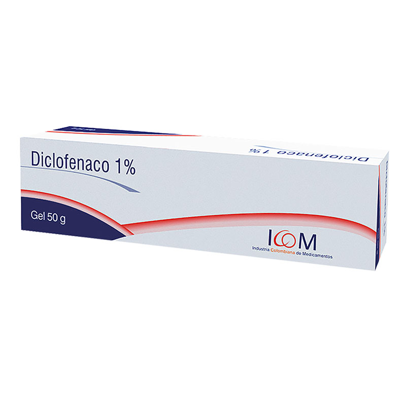 DICLOFENACO 1% GEL 50 GR IC (T)