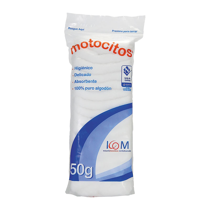 ALGODON MOTOCITOS 50 GR PG.5 LL.7 ICOM