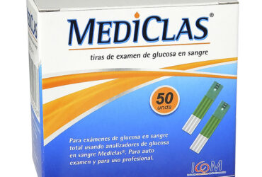 TIRAS REACTIV GLUCOM.MEDICLAS 50UND ICOM