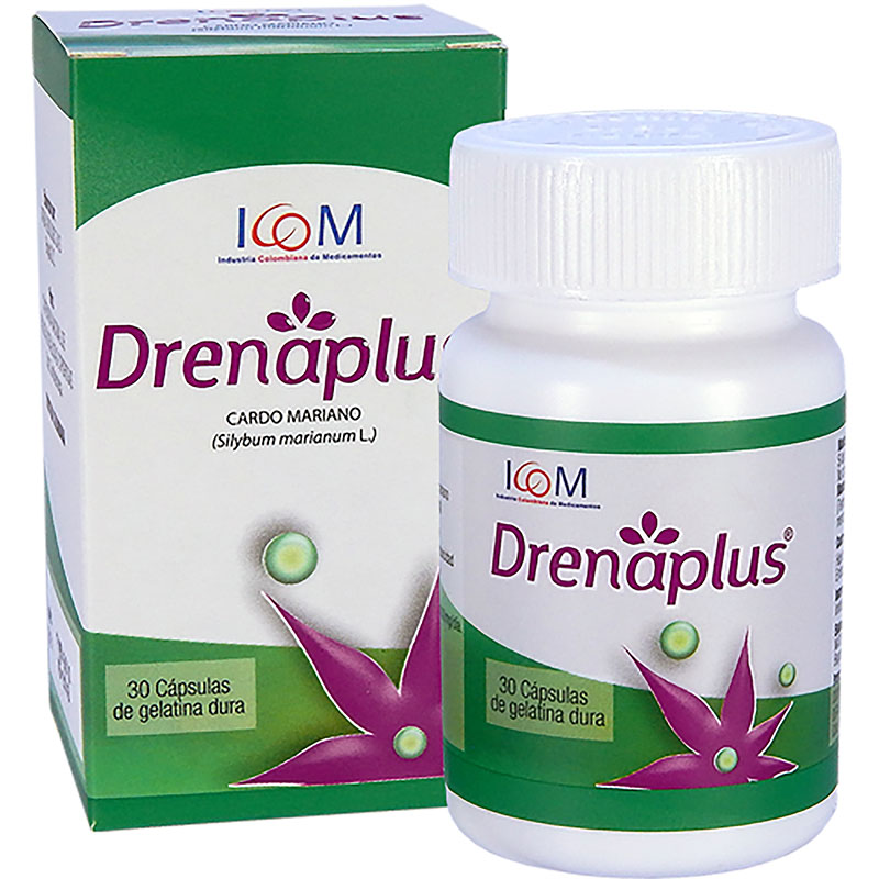 DRENAPLUS 300 MG 30 CAP ICOM