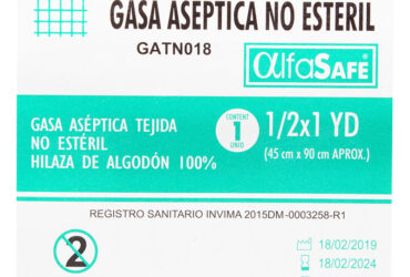 GASA ALFA ASEPTICA 1/2X1