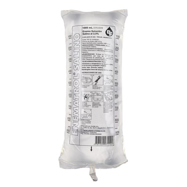 ENEMATROL SALINO 1000 ML