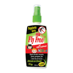 REPELENTE FLY FREE EXT.NINOS SPR.120 ML