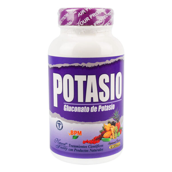 POTASIO NATURAL 60 CAPSULAS