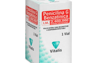 PEN G BENZATINICA 2.4 MUI 1 AMP VT