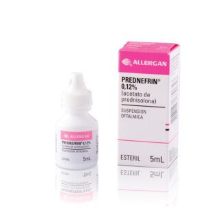 PREDNEFRIN 0.12% SUSPENSION 5 ML