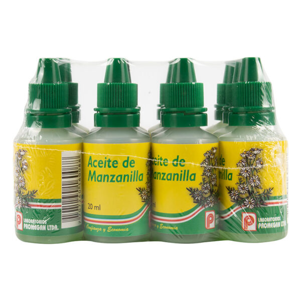 ACEITE DE MANZANILLA 20 ML 12 UNDS PROME