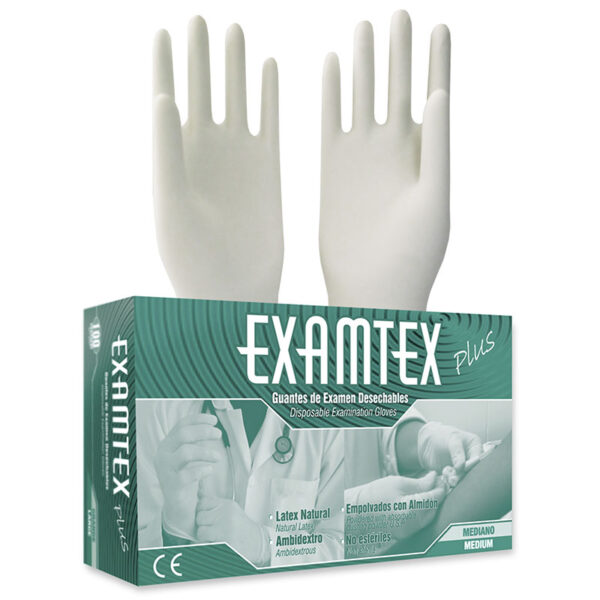 GUANTE EXAMTEX PROTEX 100 UND T.M