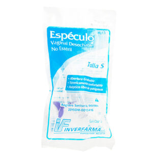 ESPECULO VAGINAL DESECH.PED.T S INVERFA